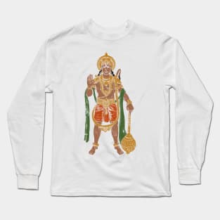 Hanuman : Devotee of Lord Ram Long Sleeve T-Shirt